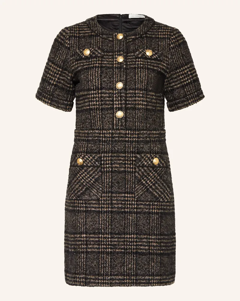 Kudibal Kleid Soveigdea schwarz Schwarz