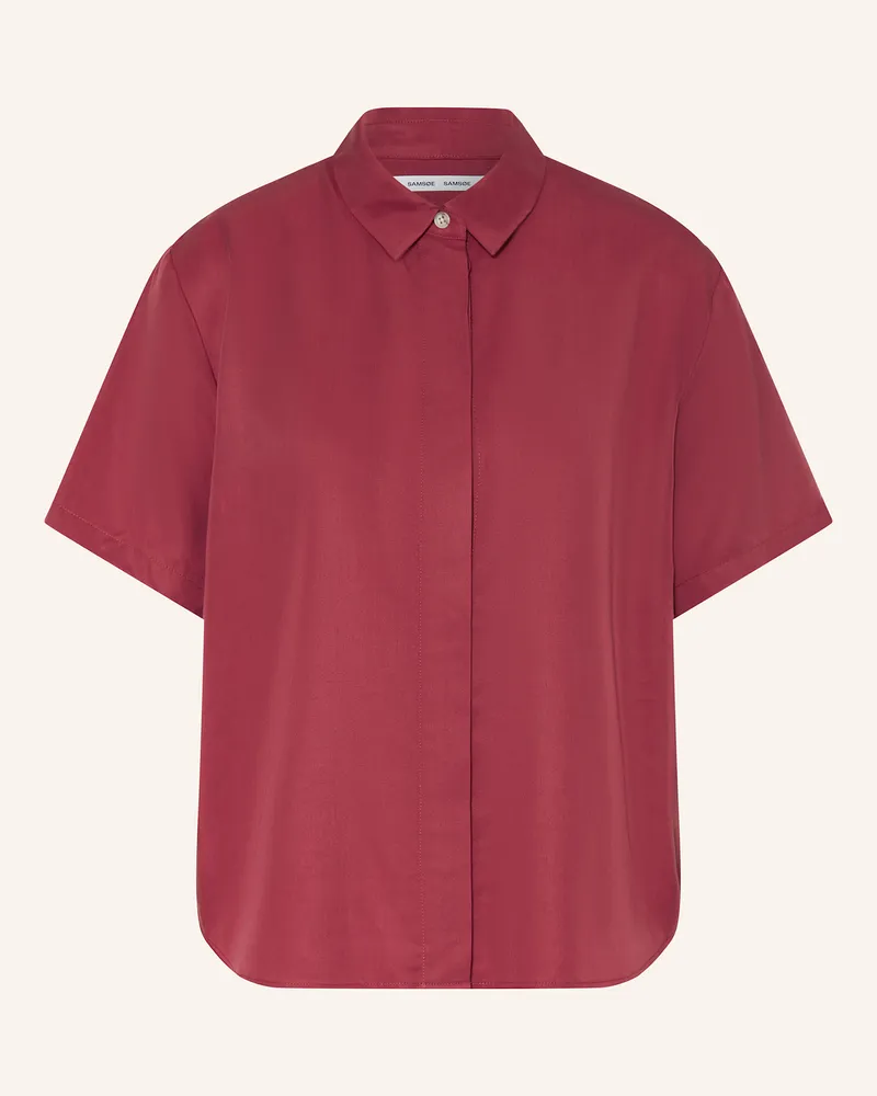 Samsøe & Samsøe Hemdbluse Mina rot Rot