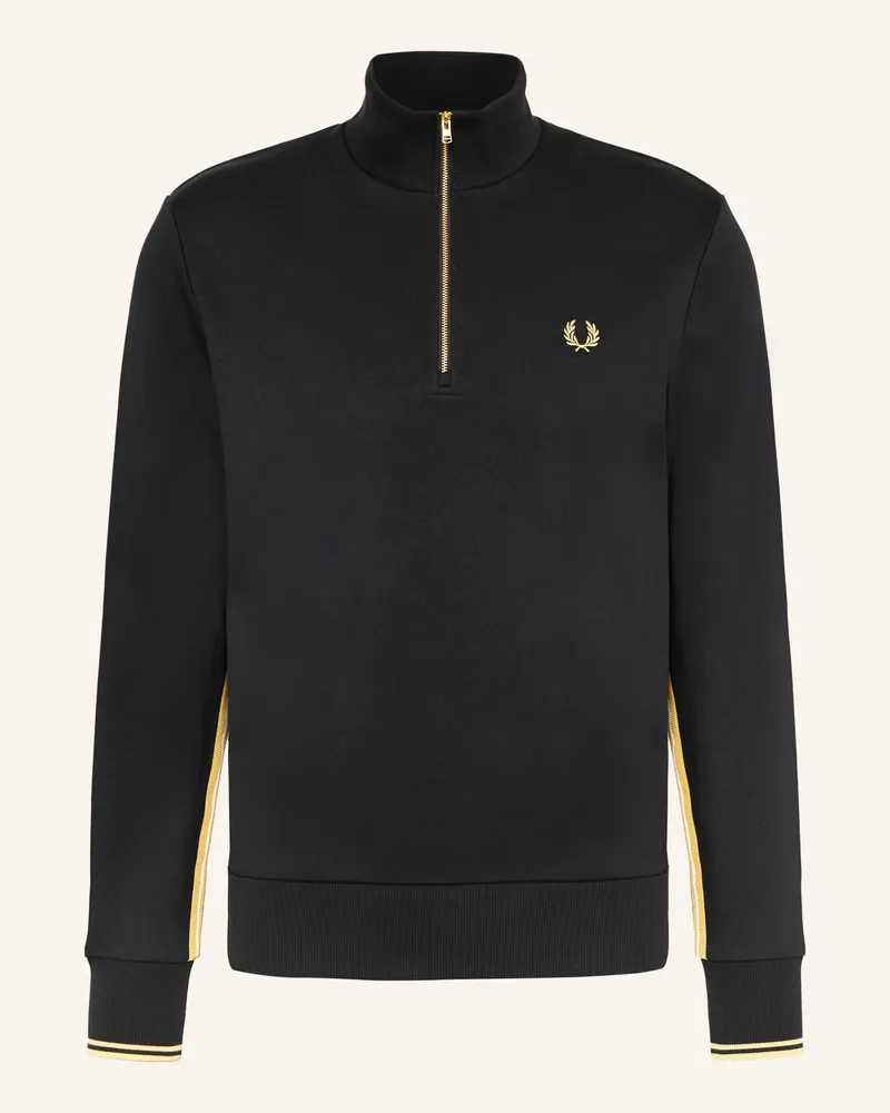 Fred Perry Sweat-Troyer Schwarz