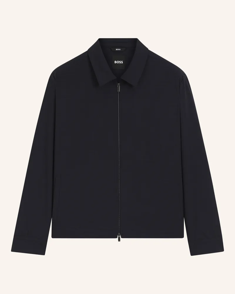 HUGO BOSS Blazer P-CARPER-WG-PK-262F Relaxed Fit Dunkelblau