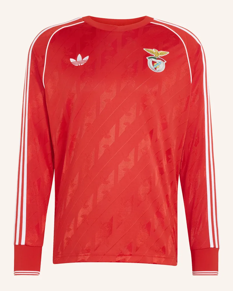 adidas Sl Benfica Originals Langarmshirt rot Rot