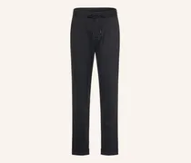 Hose Im Jogging-Stil Slim Fit schwarz