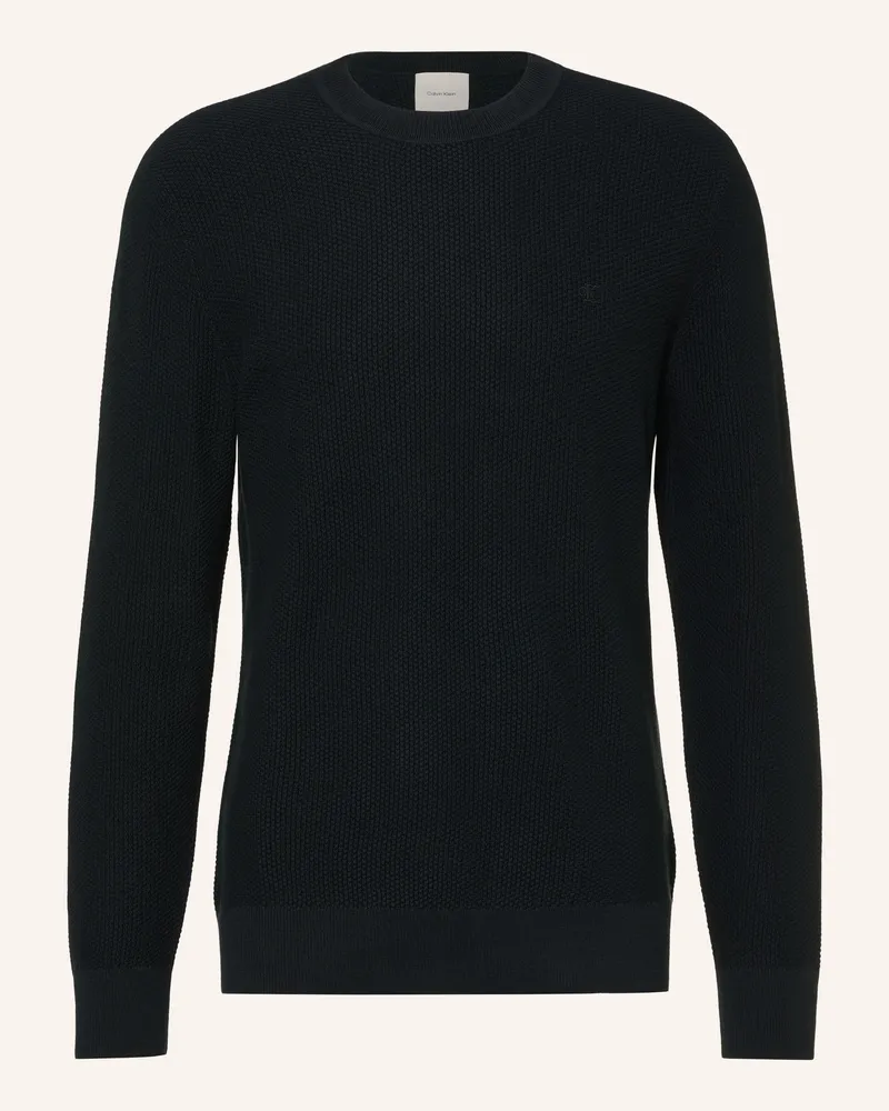 Calvin Klein Pullover schwarz Schwarz