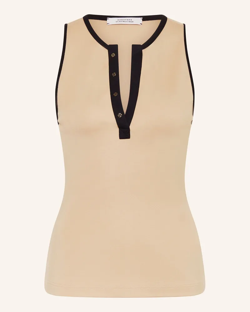 Dorothee Schumacher Jerseytop EMOTIONAL ESSENCE Camel
