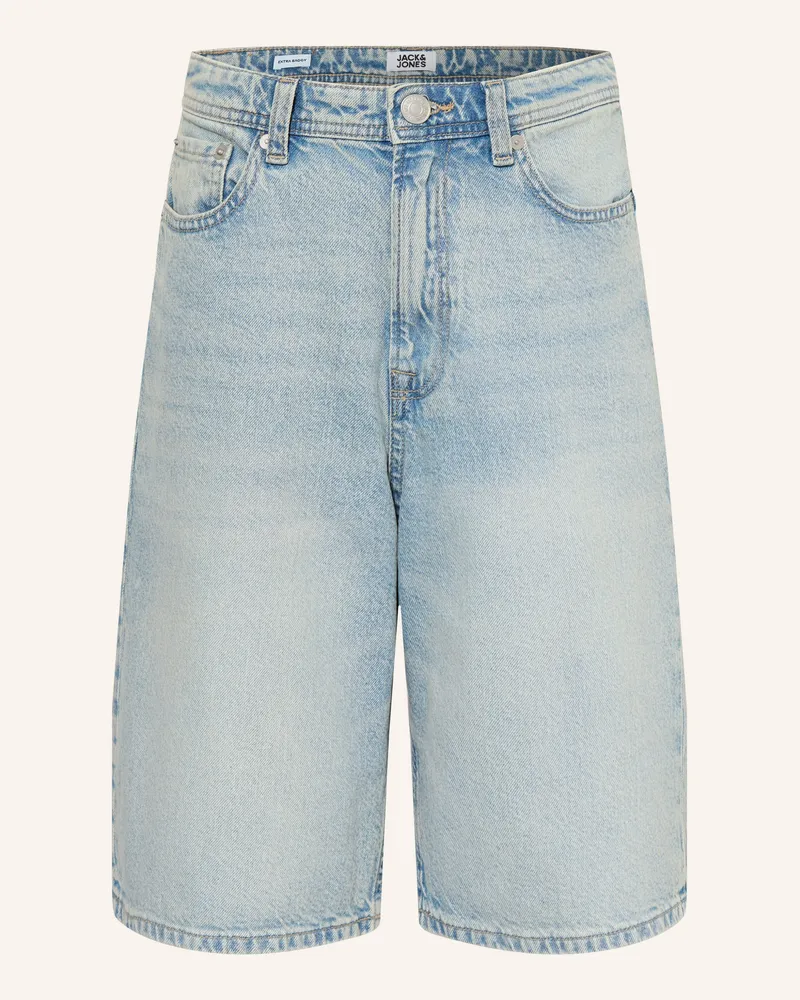 Jack & Jones Jeasshorts Baggy Fit blau Blue