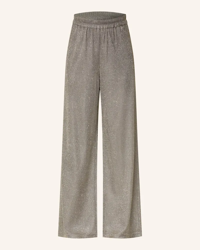 Riani Marlenehose mit Glitzergarn Silber