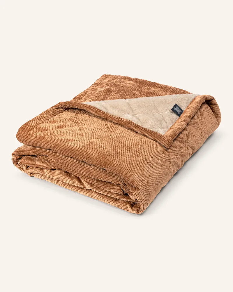 Magma Plaid Chester Zum Wenden braun Cognac