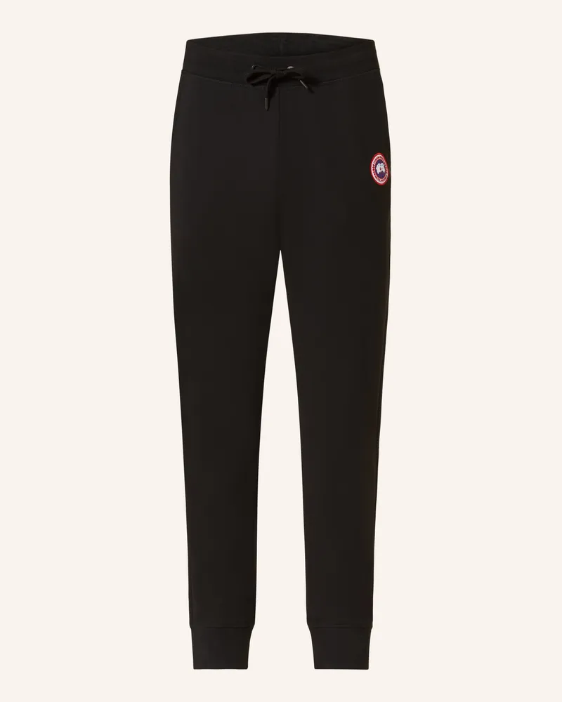 Canada Goose Sweatpants HURON Schwarz