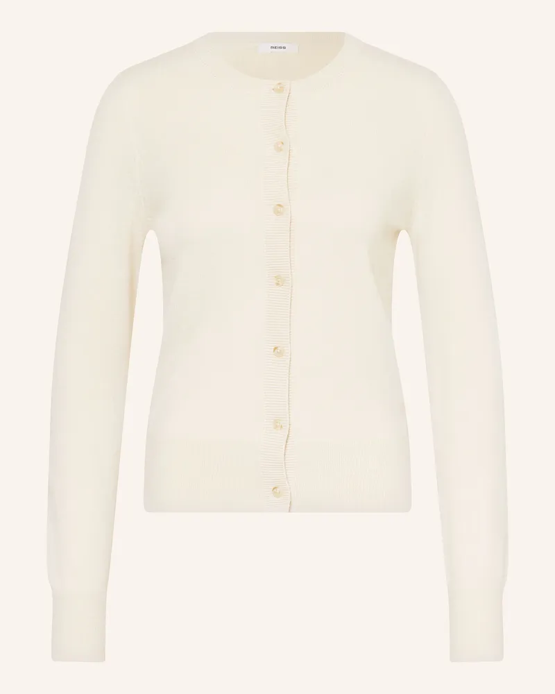 Reiss Strickjacke RIMA Creme