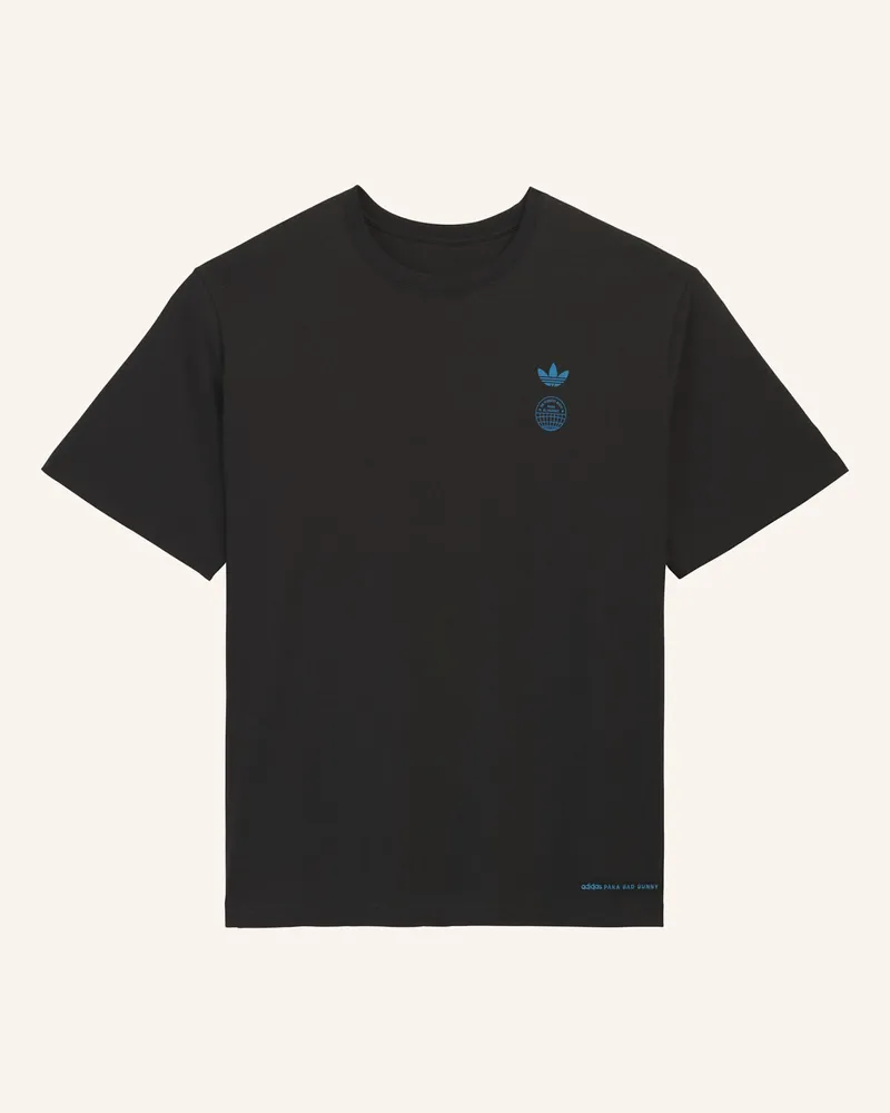 adidas Dtmf Bad Bunny Londres Heavyweight Merch T-Shirt schwarz Schwarz