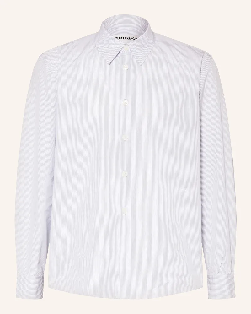 Our Legacy Hemd Regular Fit Weiss