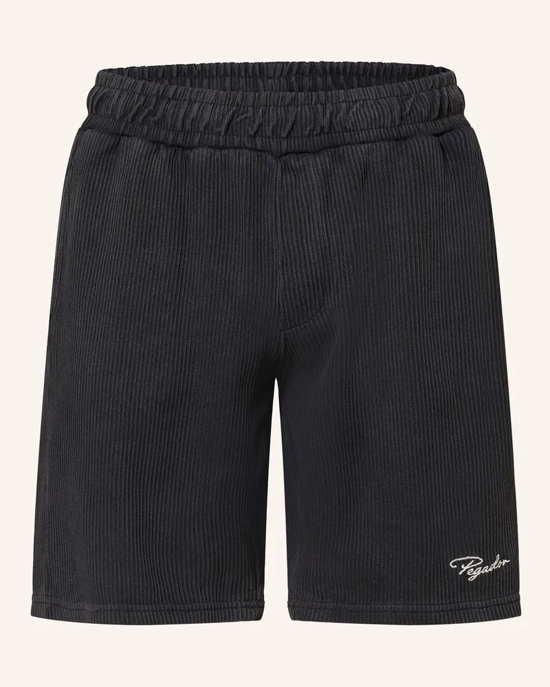 PEGADOR Shorts Signar schwarz Schwarz