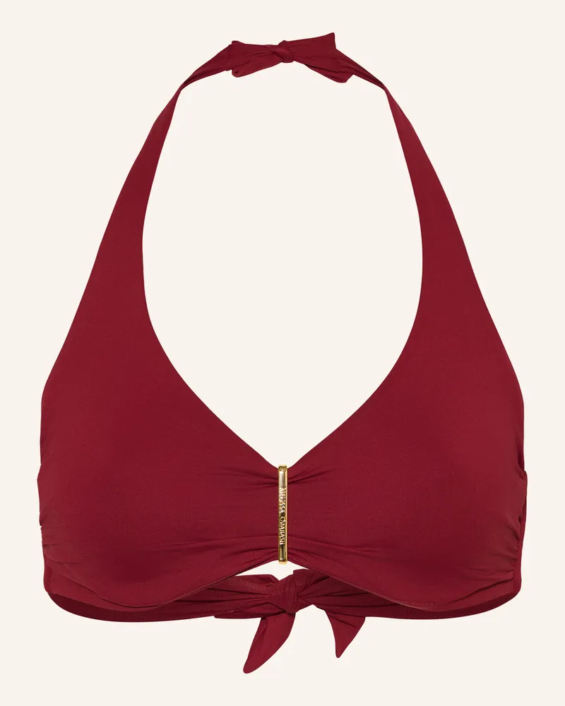 Melissa Odabash Neckholder-Bikini-Top Provence rot Dunkelrot