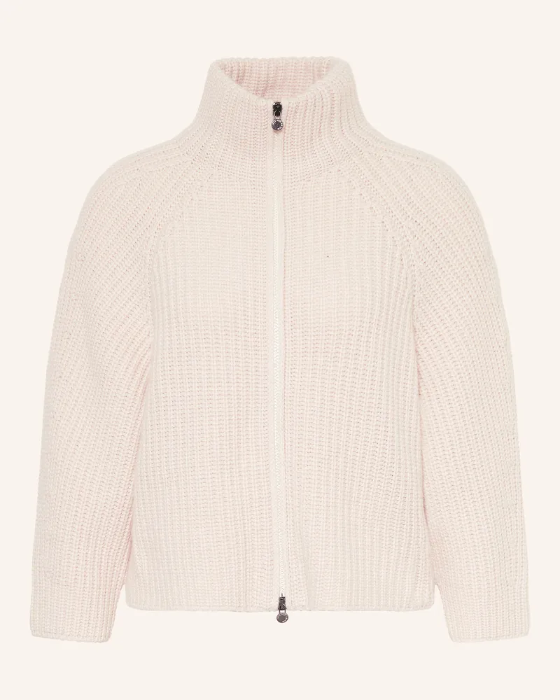 Iris von Arnim Strickjacke Fallou Aus Cashmere beige Creme
