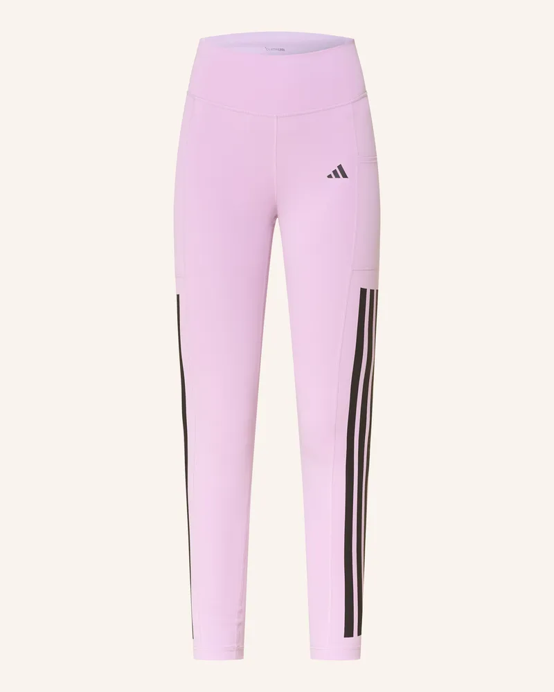 adidas Tights Optime 3-Stripes lila Helllila