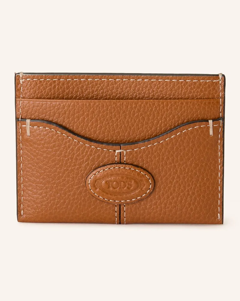 TOD'S Kartenetui Braun