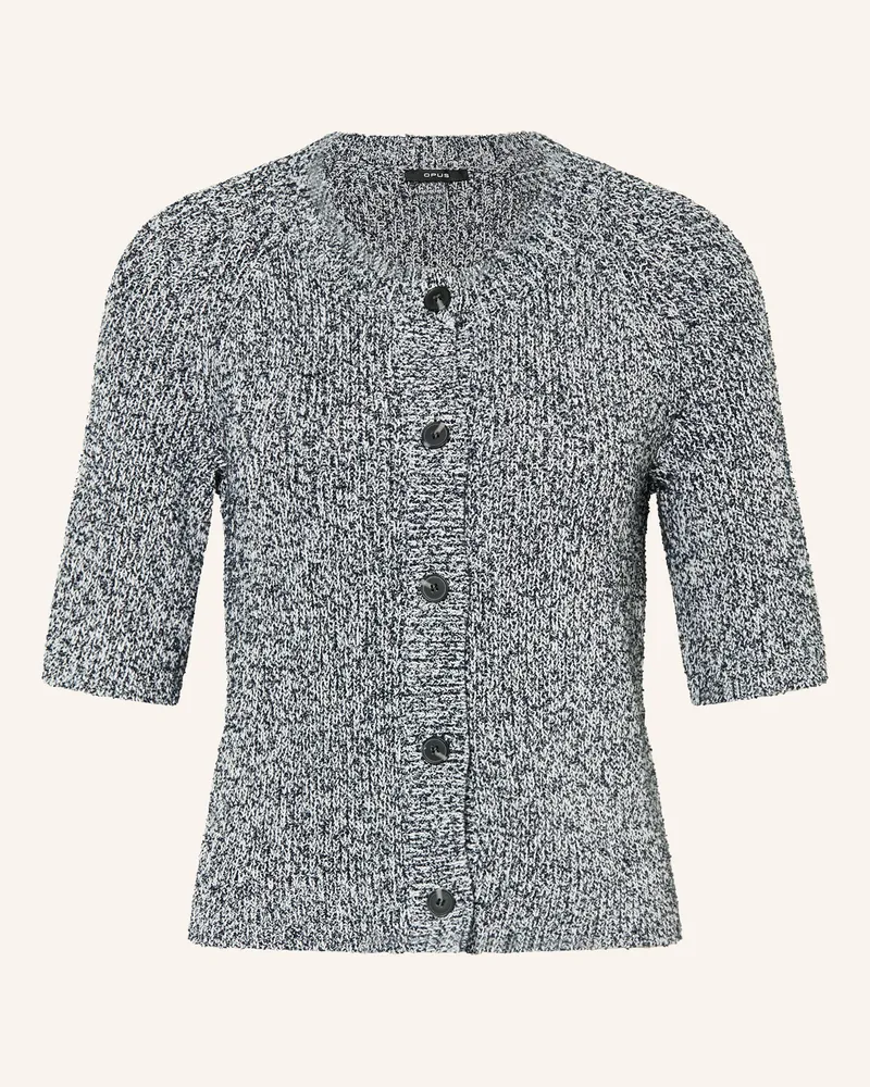 OPUS Strickjacke DACKI Dunkelblau