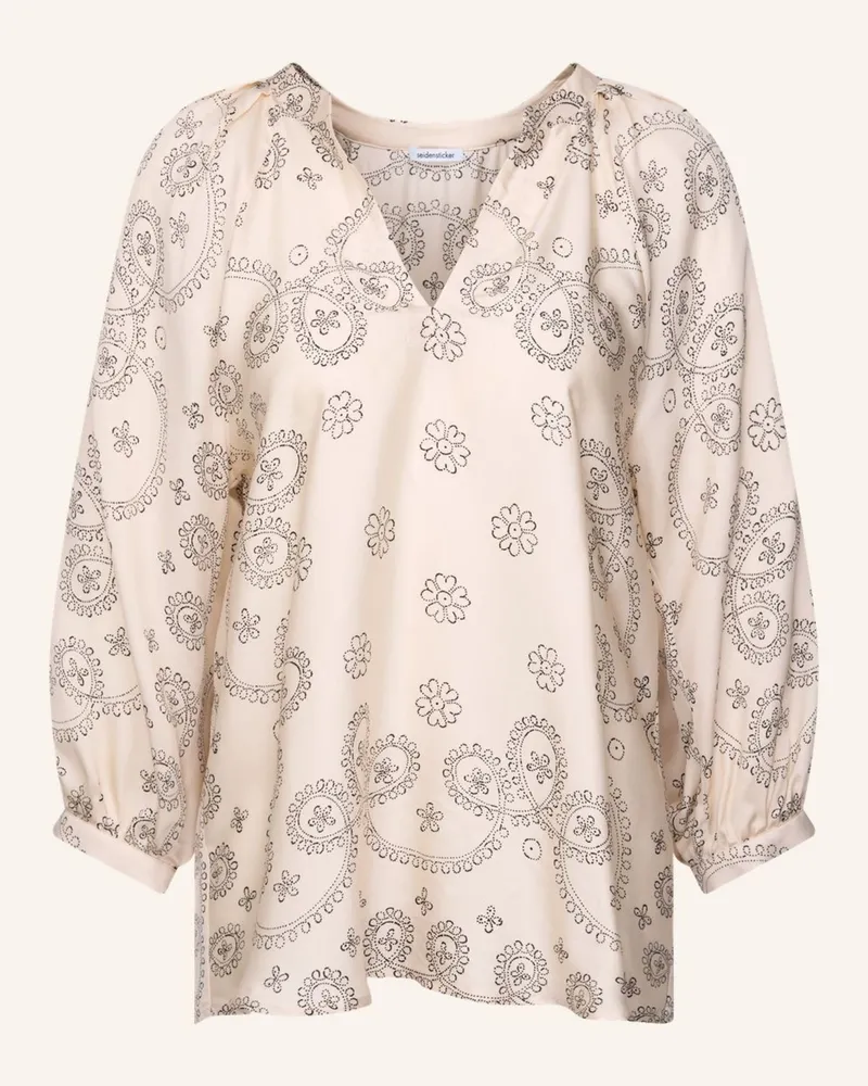 Seidensticker Schlupfbluse Ecru