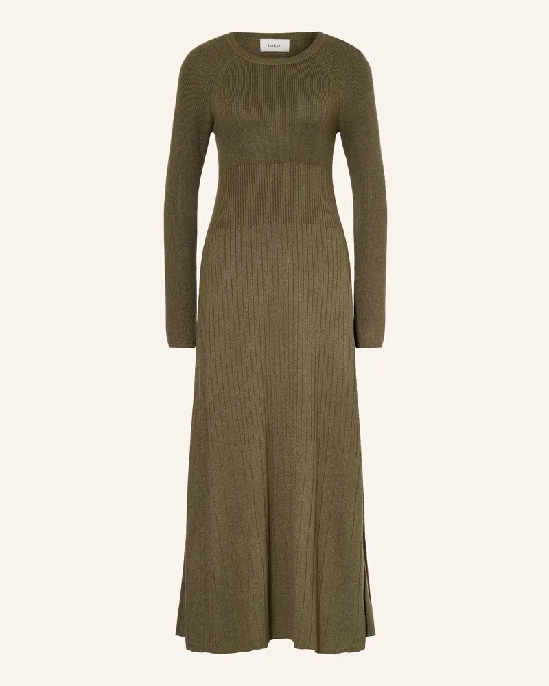 ba&sh Strickkleid Khaki