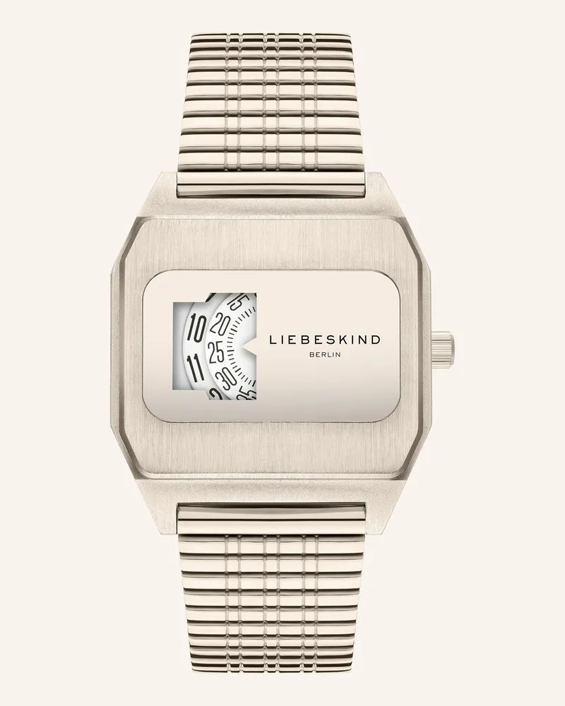 Liebeskind Armbanduhr  aus  Edelstahl Roségold