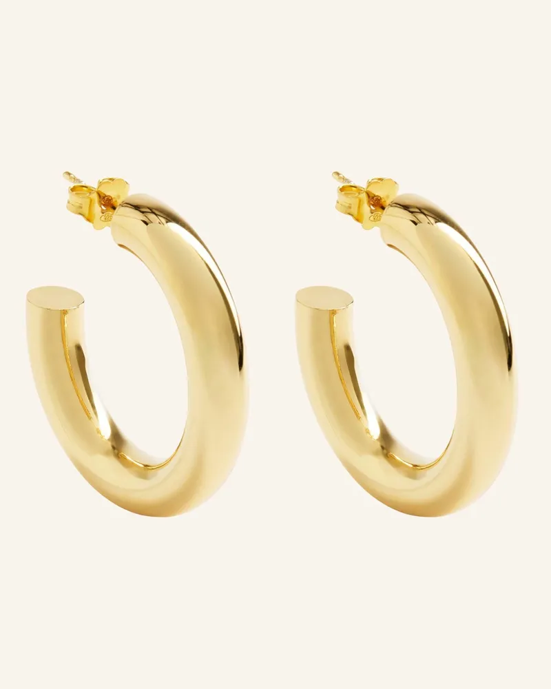 POMPIDOU Creolen Ophelia Medium By Glambou gold Gold