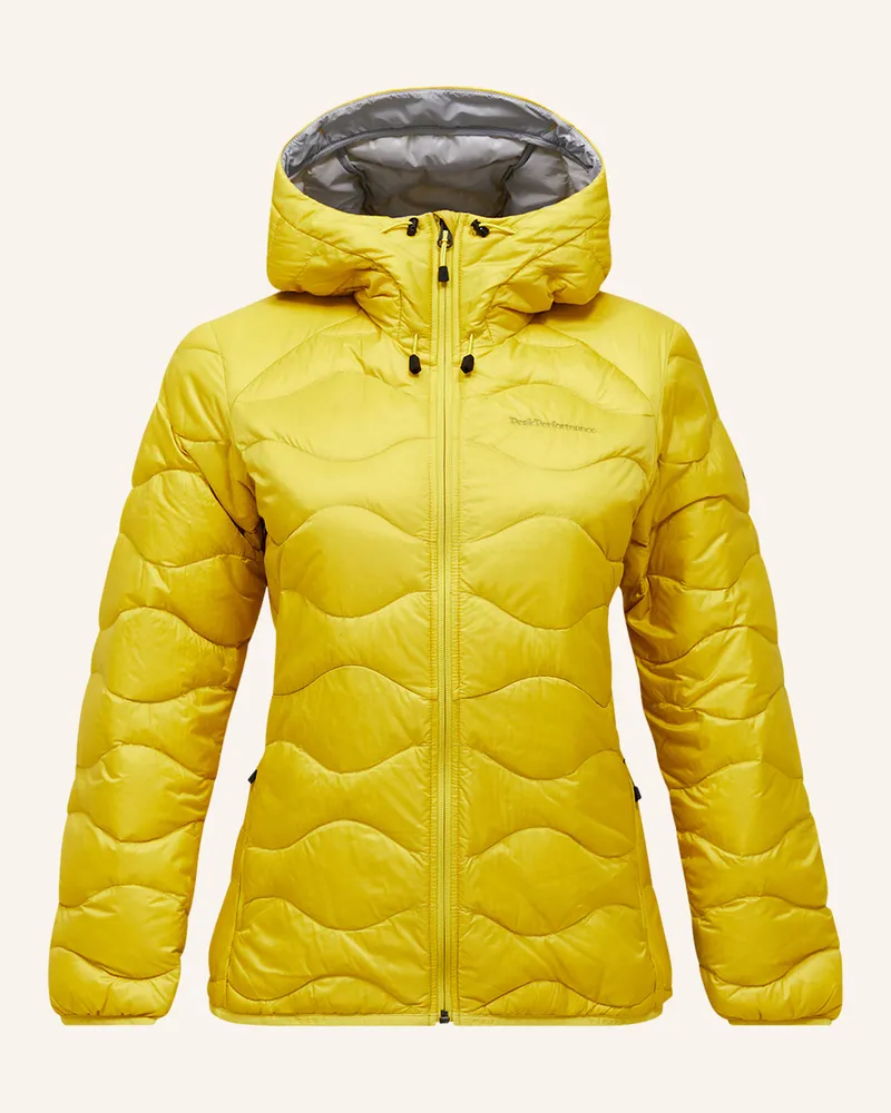 Peak Performance Daunenjacke Helium gelb Gelb