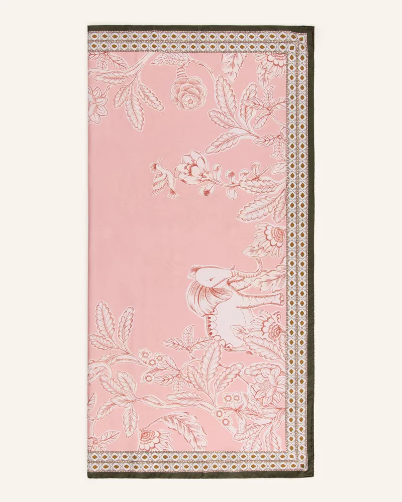 Barbieri Seidentuch rosa Rosé