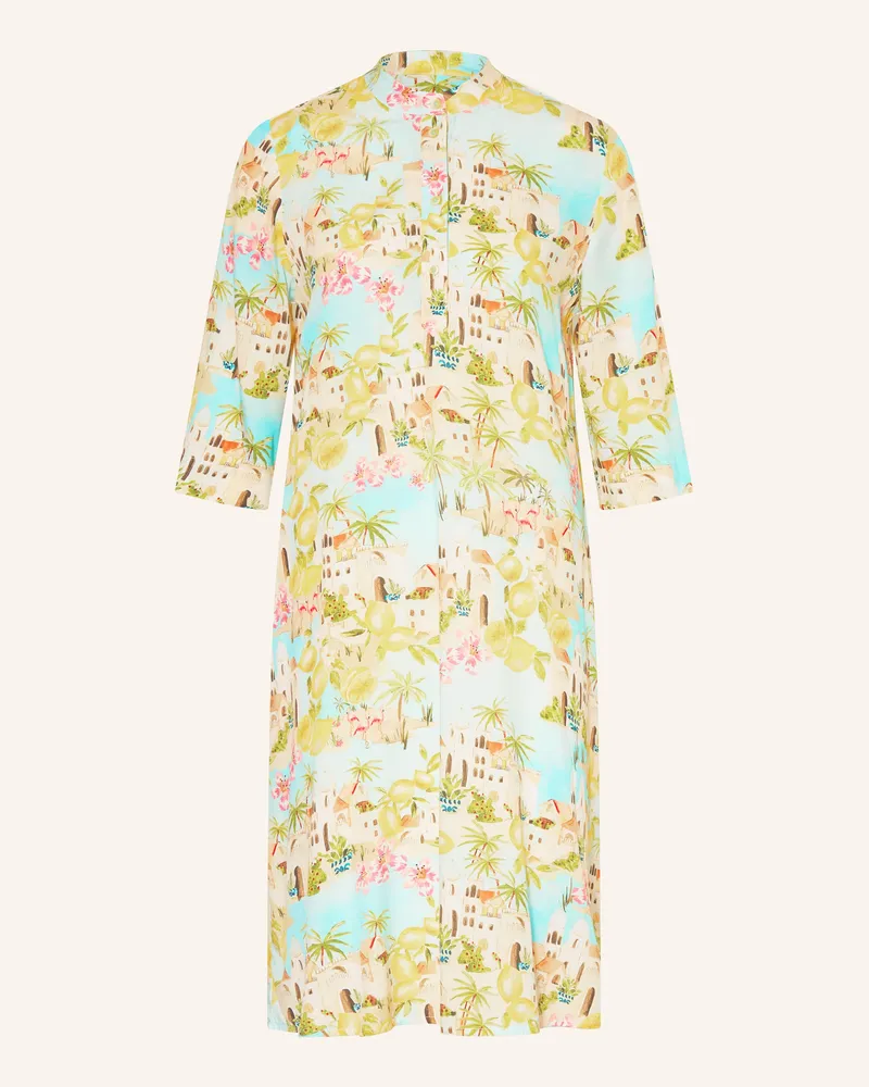 Emily van den Bergh Kleid blau Türkis