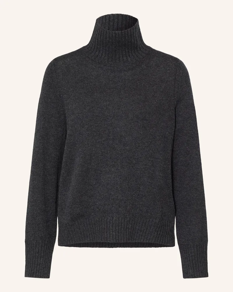 ALLUDE Cashmere-Pullover grau Dunkelgrau