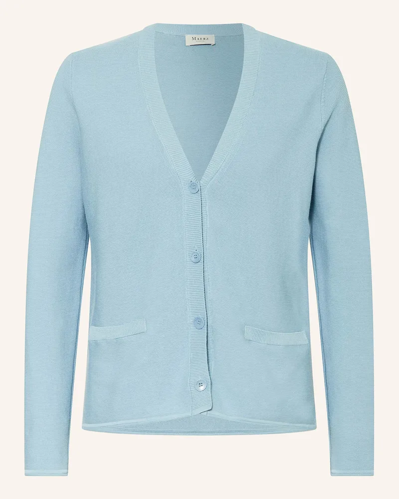 Maerz Strickjacke Hellblau