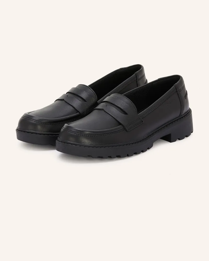 Geox Penny-Loafer Casey schwarz Schwarz