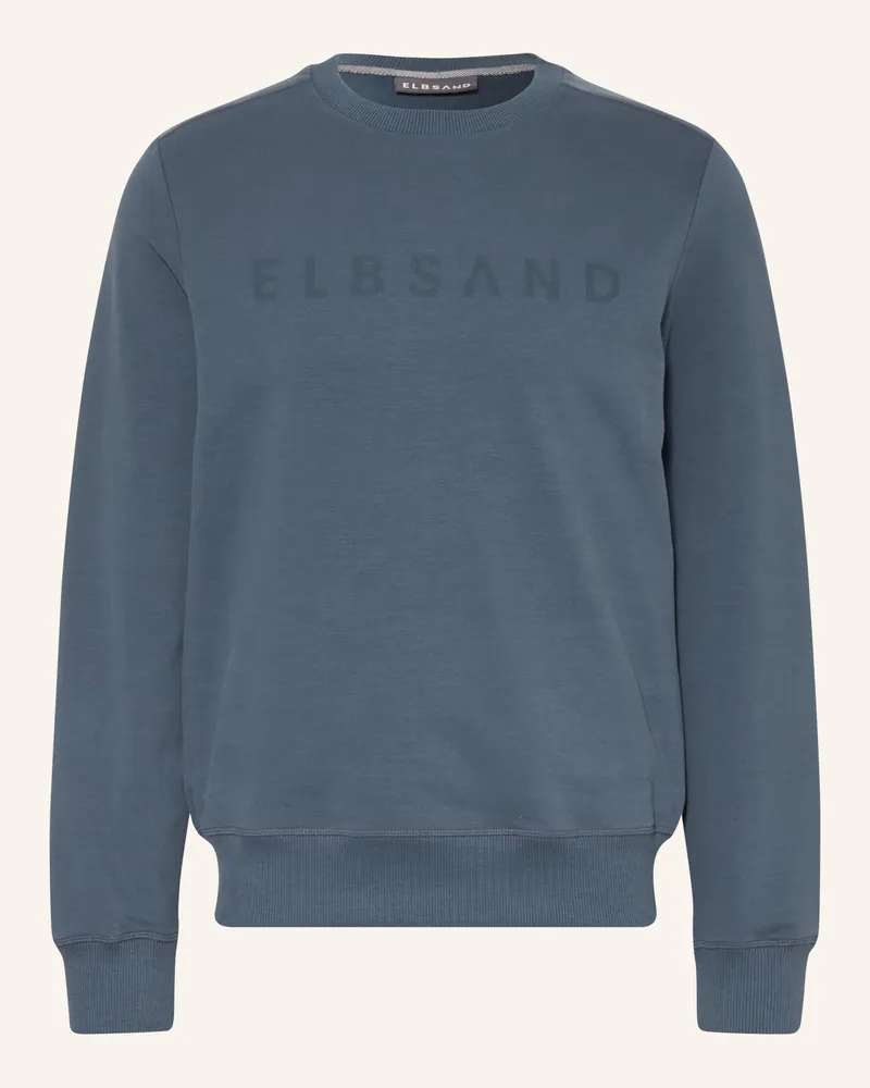 ELBSAND Sweatshirt Jaris Regular Fit blau Blau