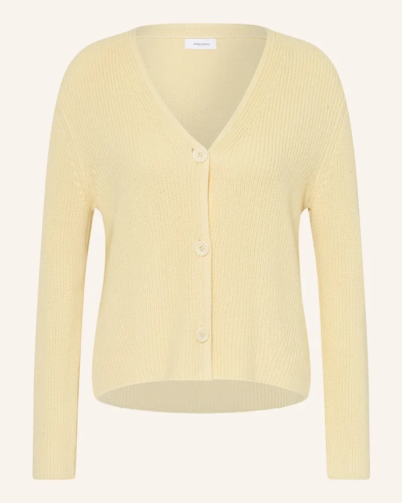 Darling Harbour Strickjacke gelb Yellow