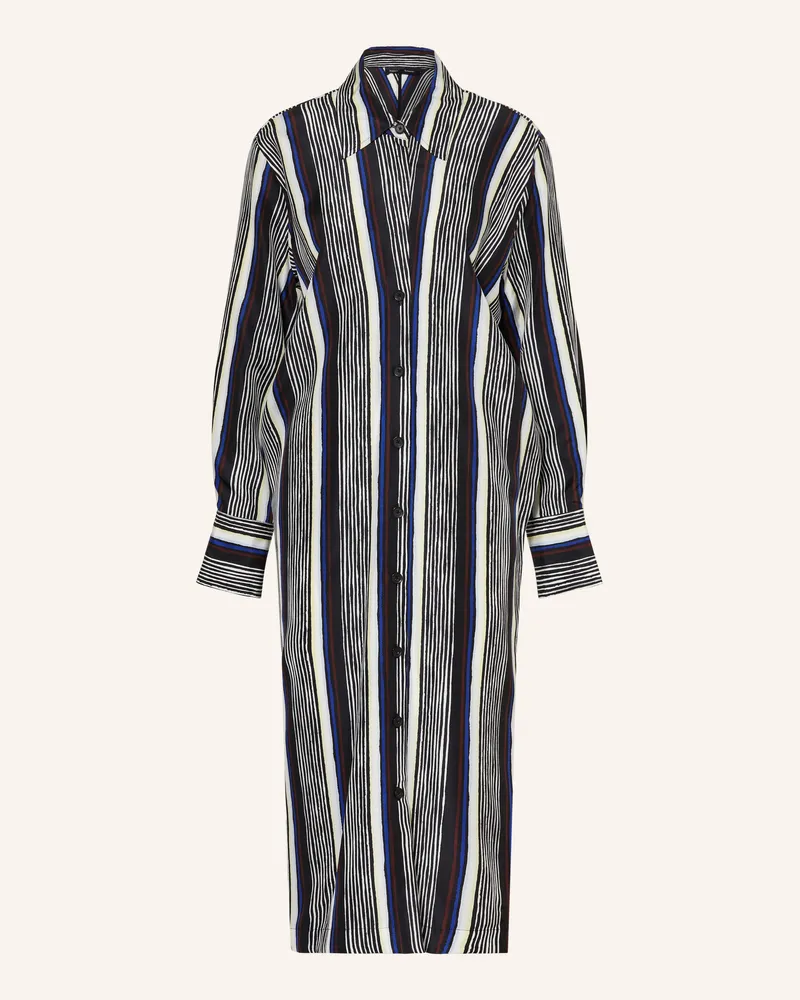 Proenza Schouler Hemdblusenkleid Amira Aus Seide schwarz Schwarz