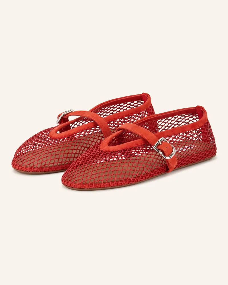 Alaïa Ballerinas rot Rot