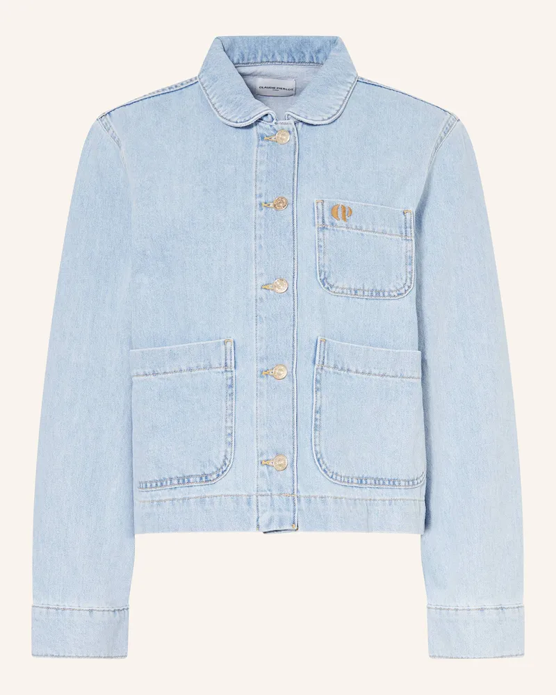Claudie Pierlot Jeansjacke Hellblau