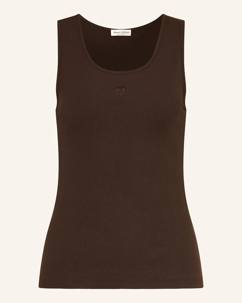 Marc O'Polo Top Dunkelbraun