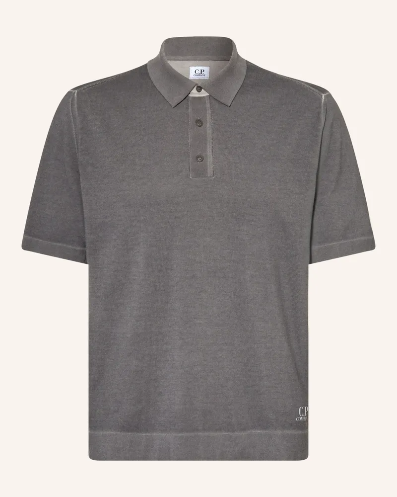 C.P. Company Jersey-Poloshirt grau Dunkelgrau