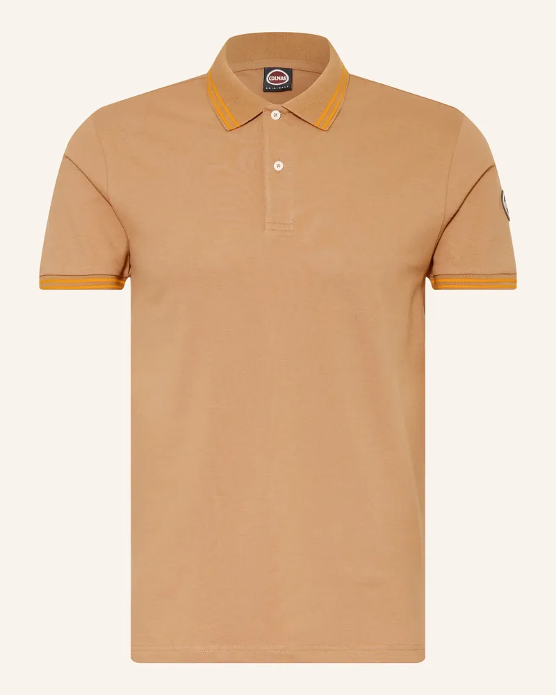 Colmar Piqué-Poloshirt Camel
