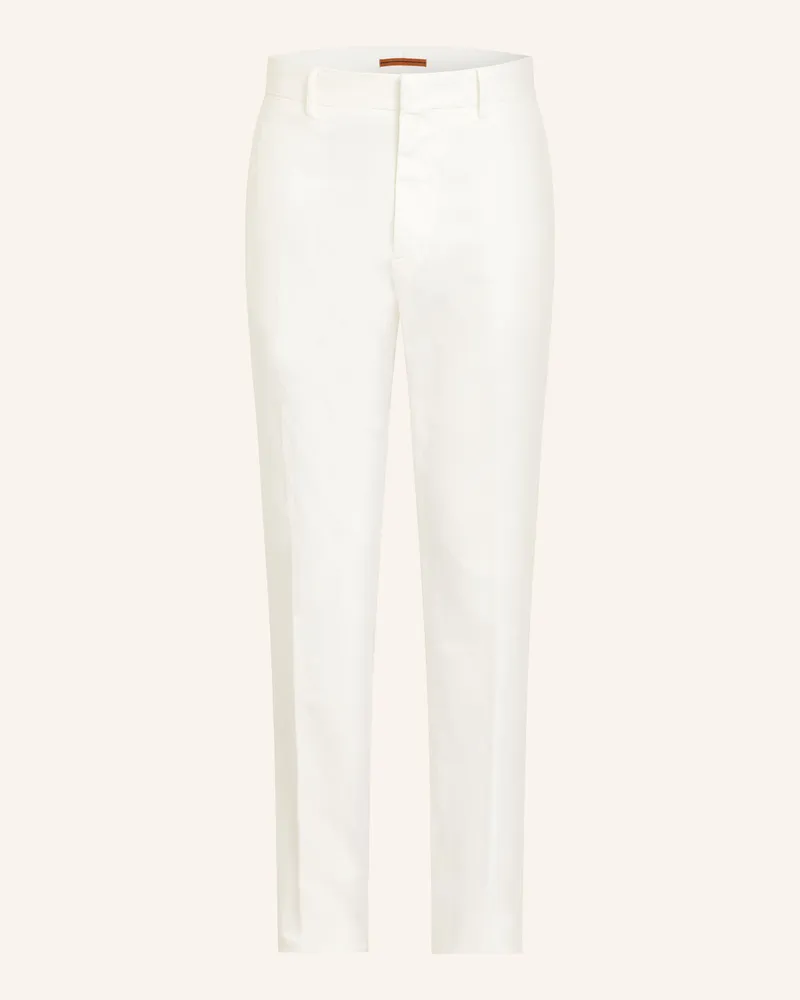 Ermenegildo Zegna Chino Regular Fit weiss Weiss