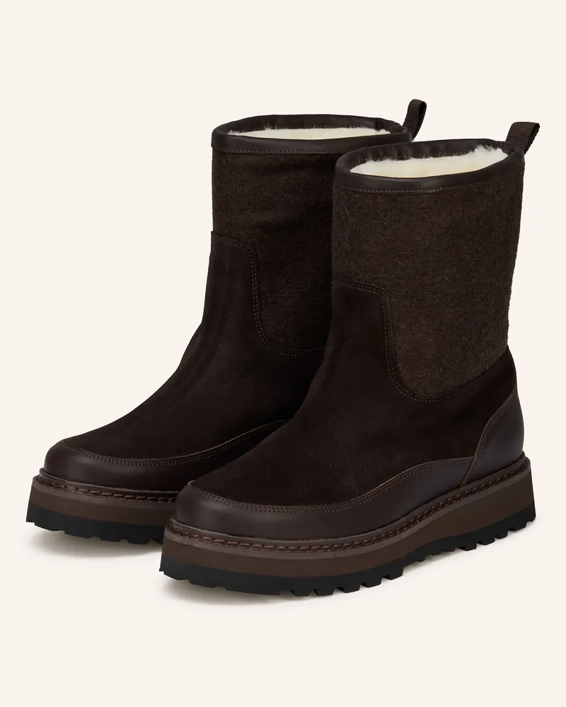 Mono Boots TAG BOOT Dunkelbraun