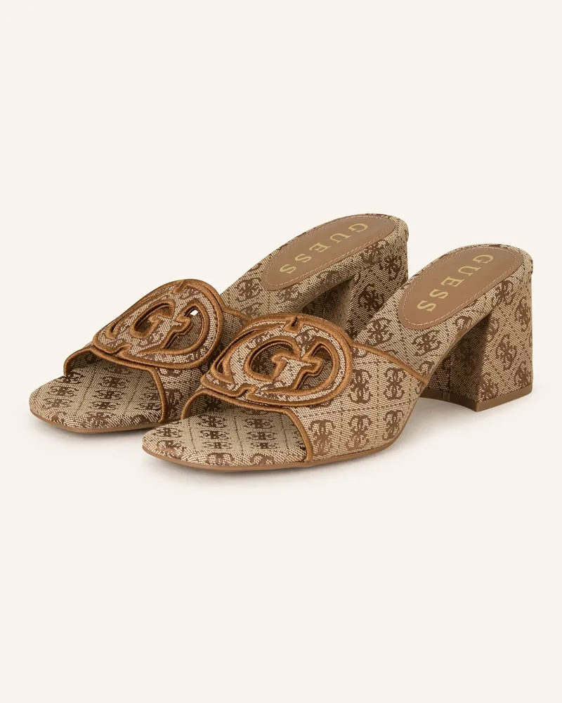 Guess Mules GALSEE Beige