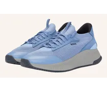 HUGO BOSS Sneaker TTNM EVO_SLON_KNRSD - BLAU Blau
