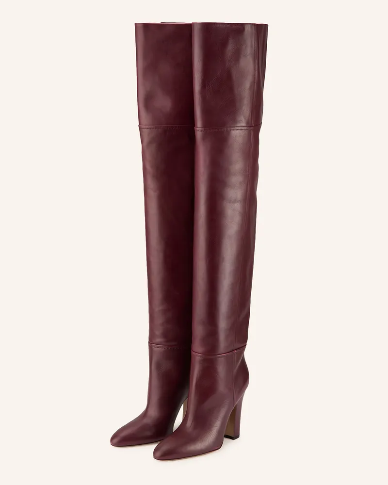 Paris Texas Overknee-Stiefel LAVINIA Dunkelrot
