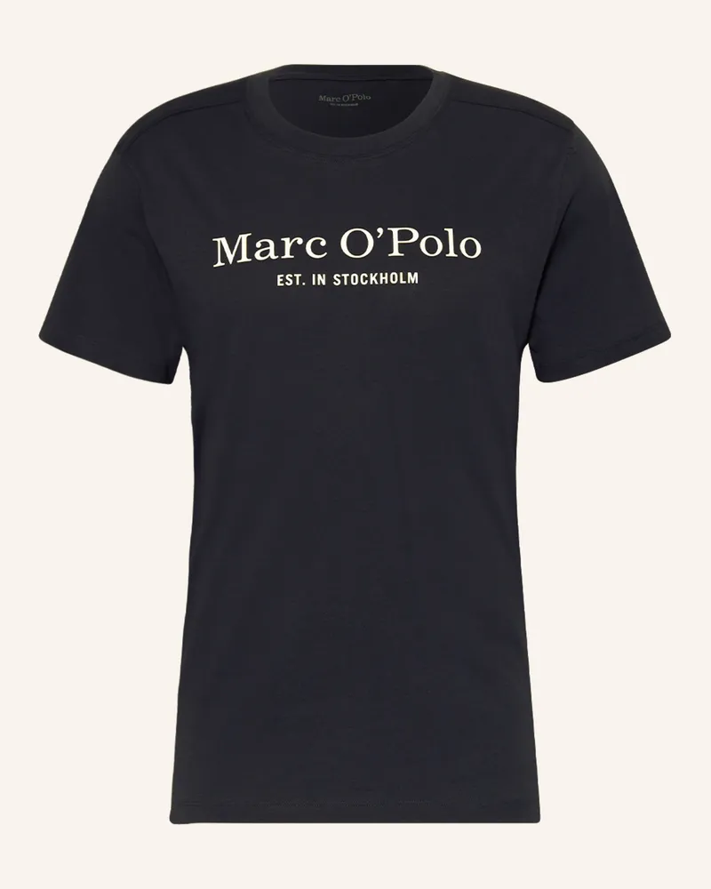 Marc O'Polo Schlafshirt Dunkelblau
