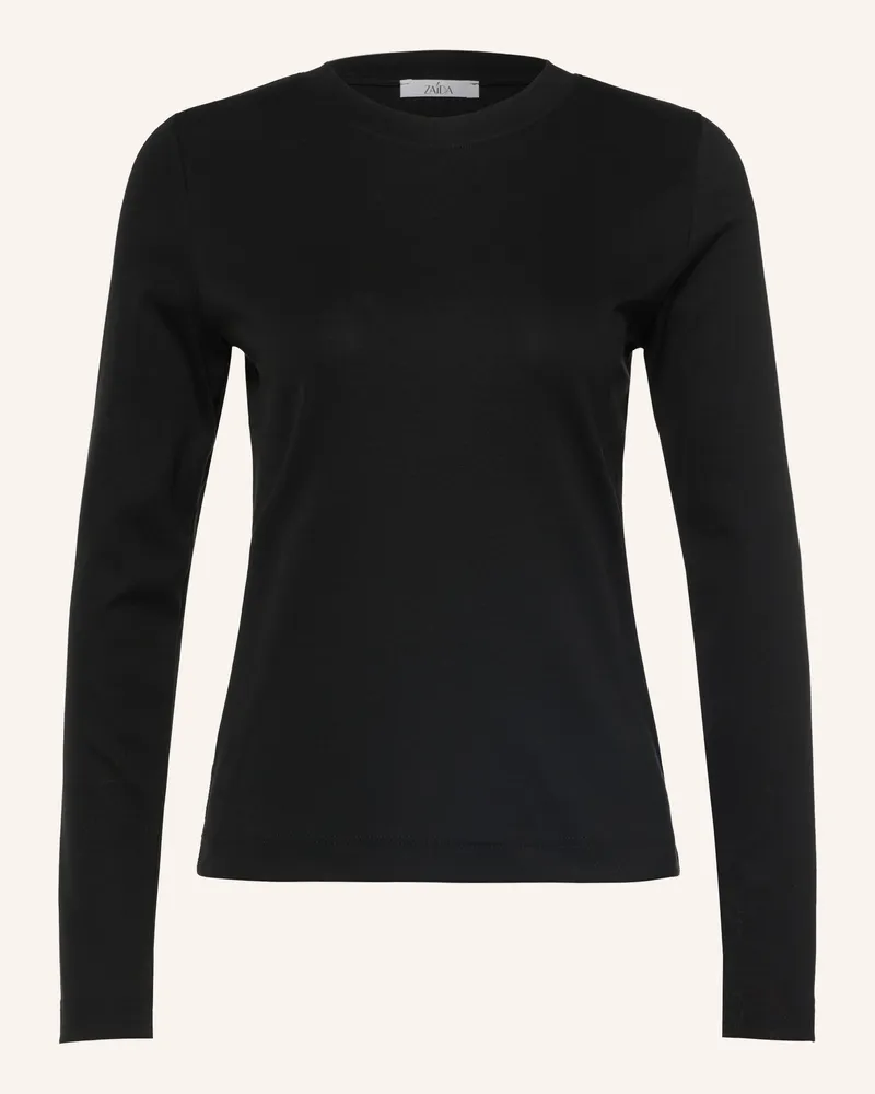 ZAíDA Longsleeve schwarz Schwarz