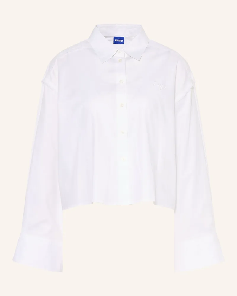 HUGO BOSS Hemdbluse Ekla weiss Weiss