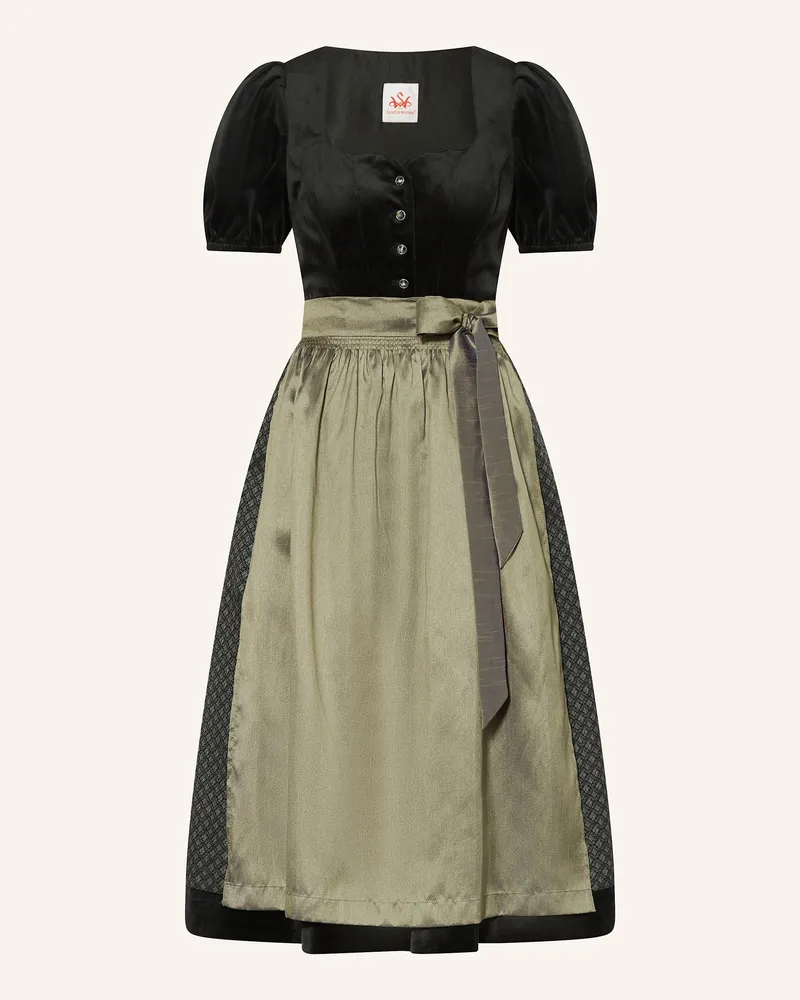 Spieth & Wensky Dirndl GÖTTIN Schwarz