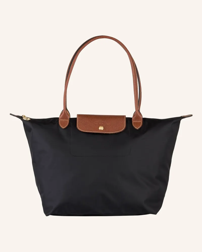 Longchamp Shopper Le Pliage L schwarz Schwarz