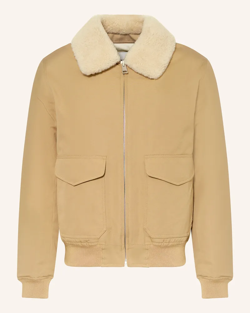 Sandro Blouson Hellbraun